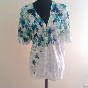 Croft & Barrow turquoise sweater